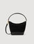 Mini Tangoso suede and leather bag