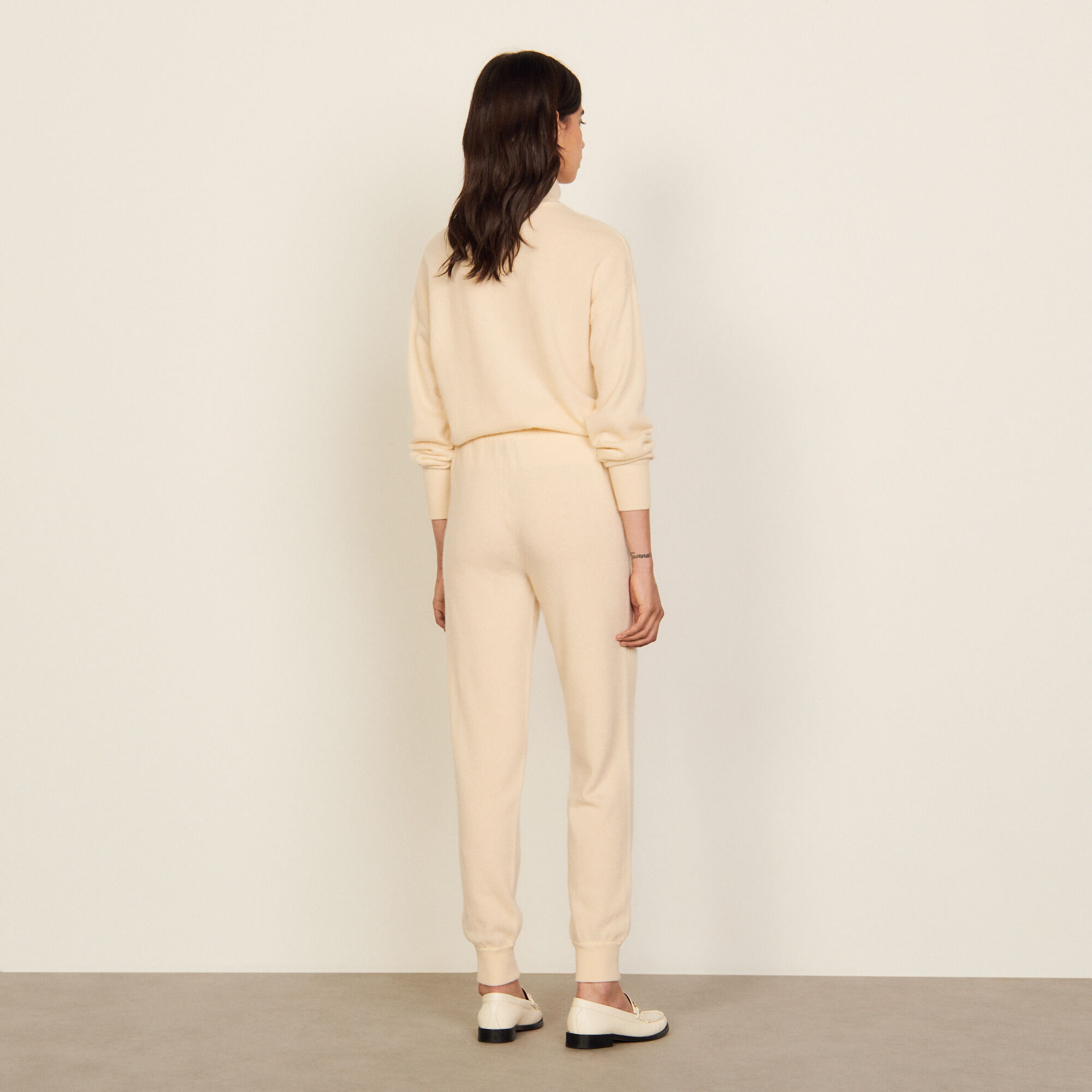 Cashmere jogging bottoms