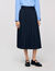 Long pleated skirt