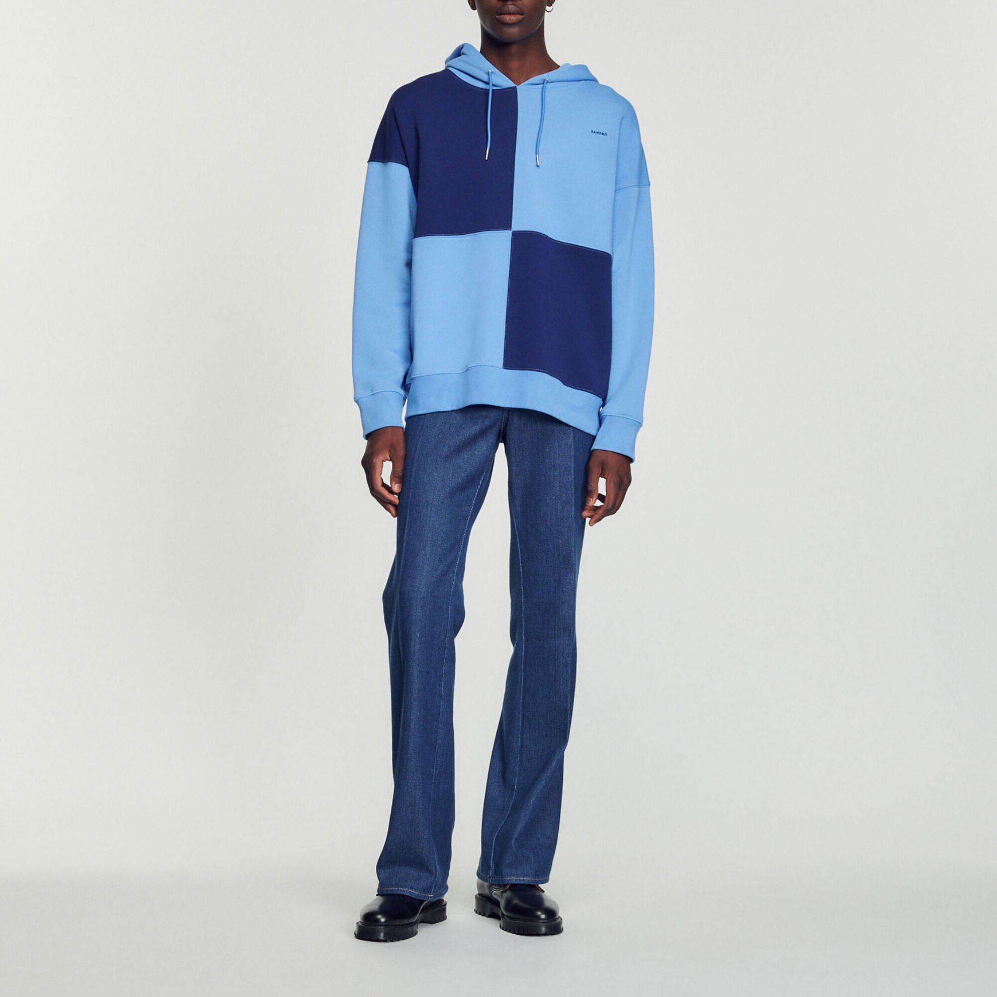 Oversized fleece hoodie