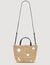 Raffia basket bag