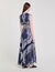 Bandana-print maxi dress