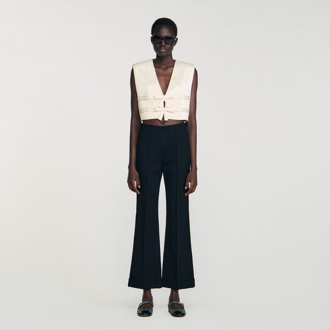 Straight-leg trousers