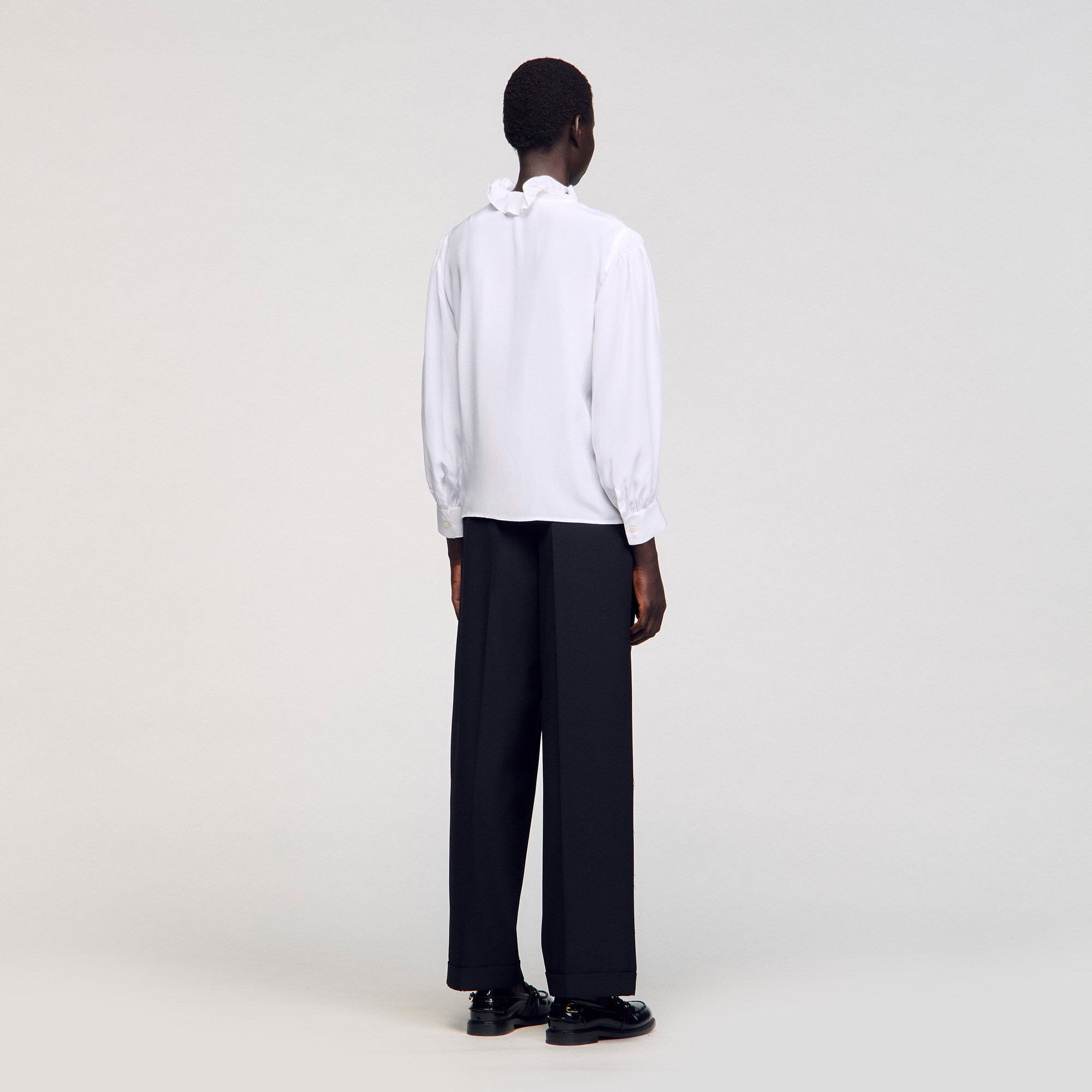 Floaty silk shirt