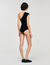 Asymmetric knit bodysuit