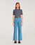 Two-tone cropped jumper
