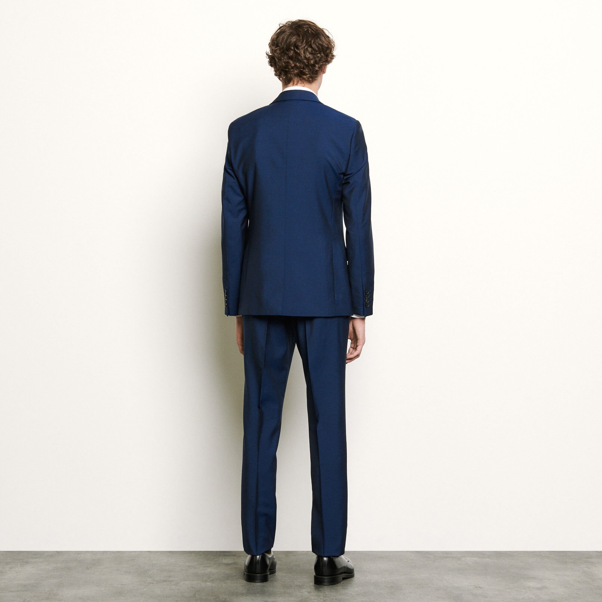 Wool and mohair suit jacket