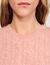 Twisted sleeveless jumper