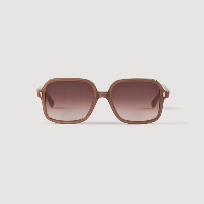 Rectangular sunglasses