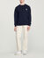 Embroidered dandelion sweatshirt