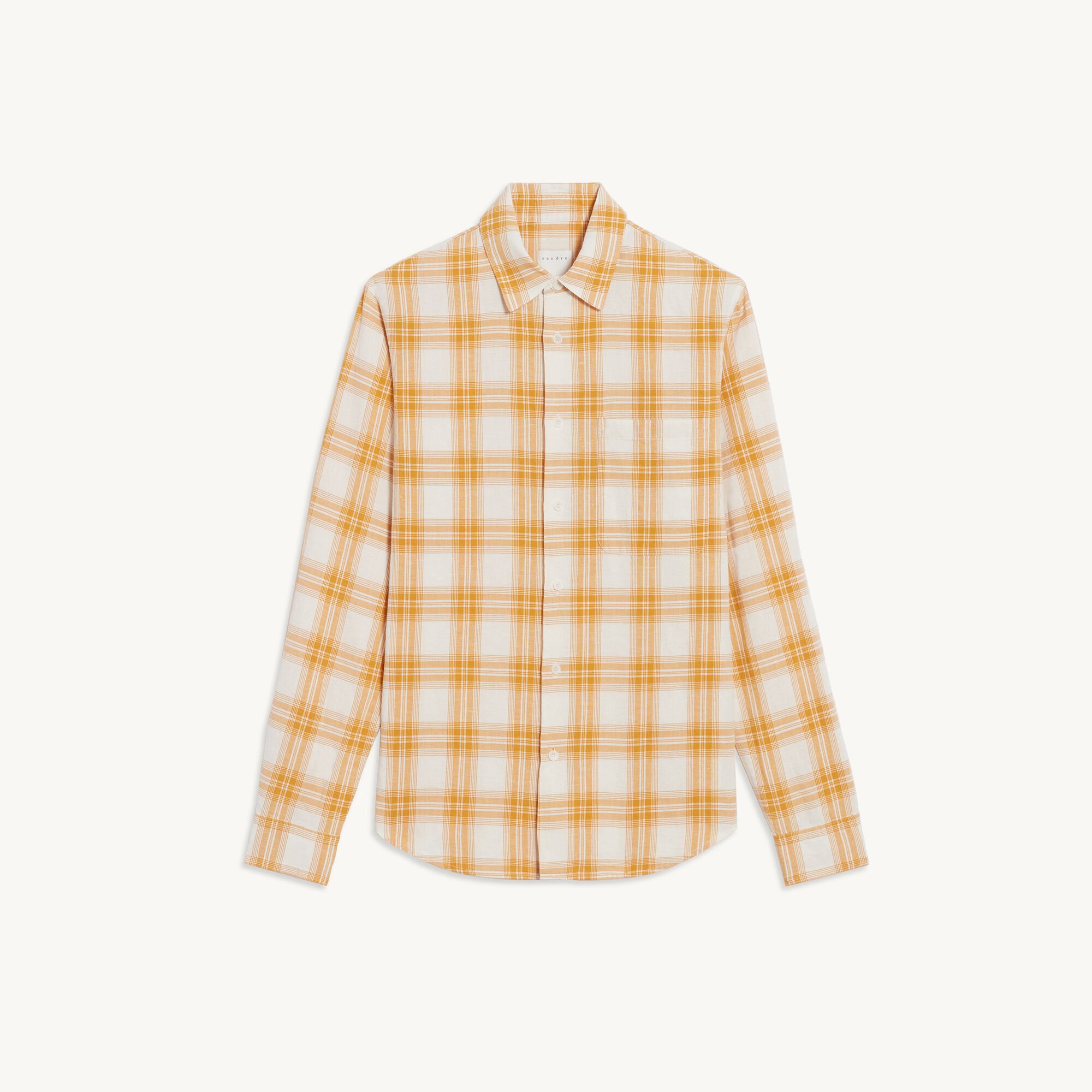 Checked cotton shirt
