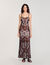 Bandana-print maxi dress