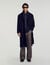 Long wool and cashmere coat - Men | Sandro