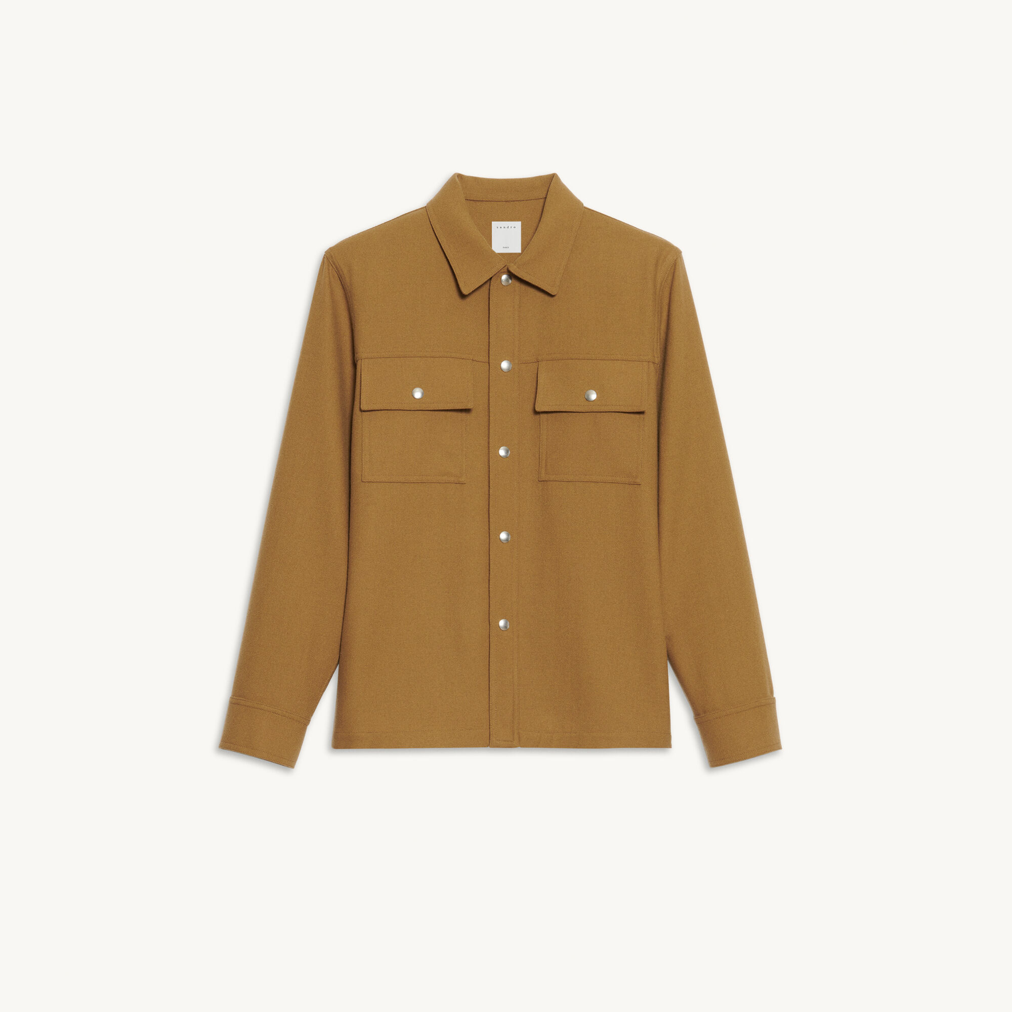 Wool overshirt