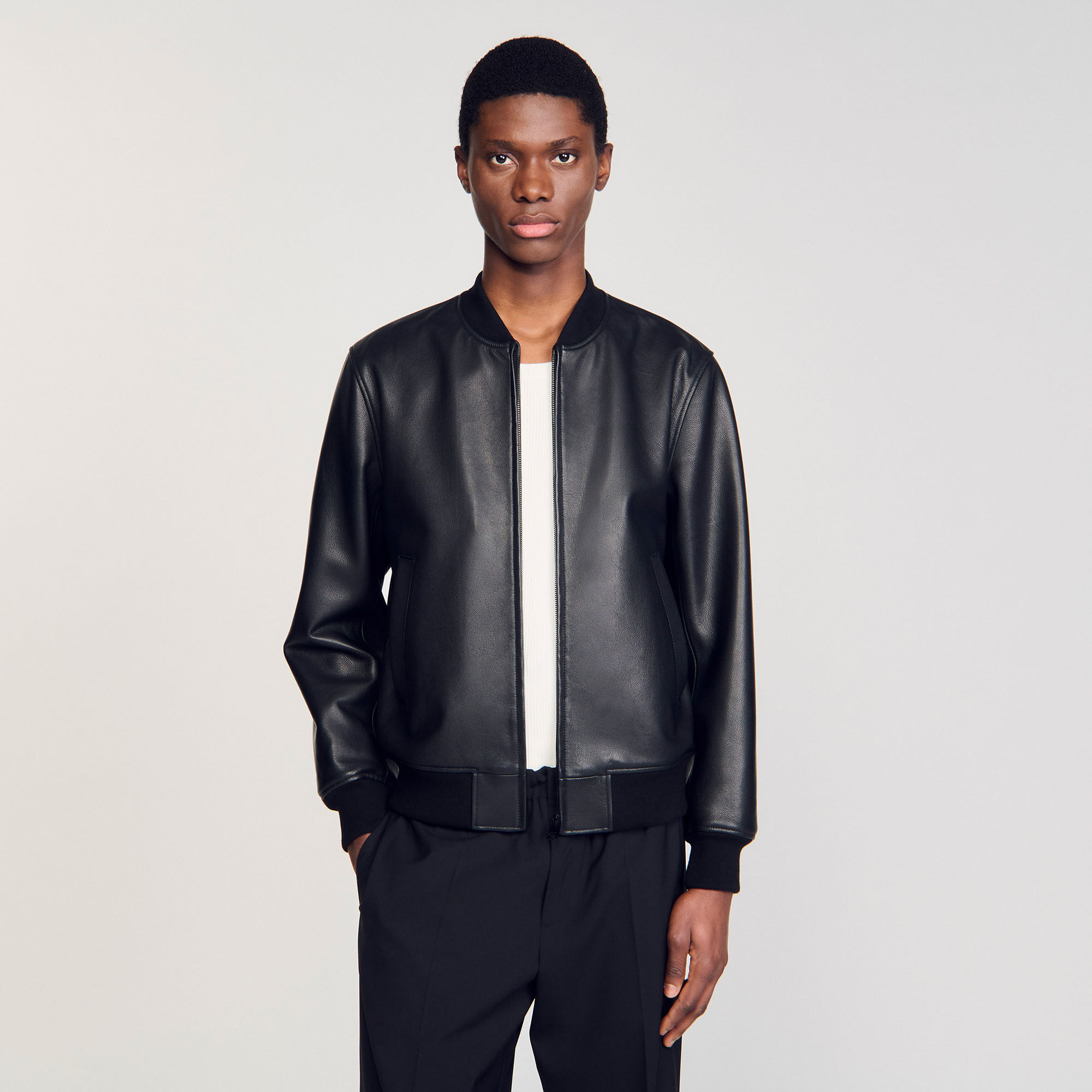 Leather jacket