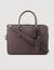 Reconstituted leather briefcase