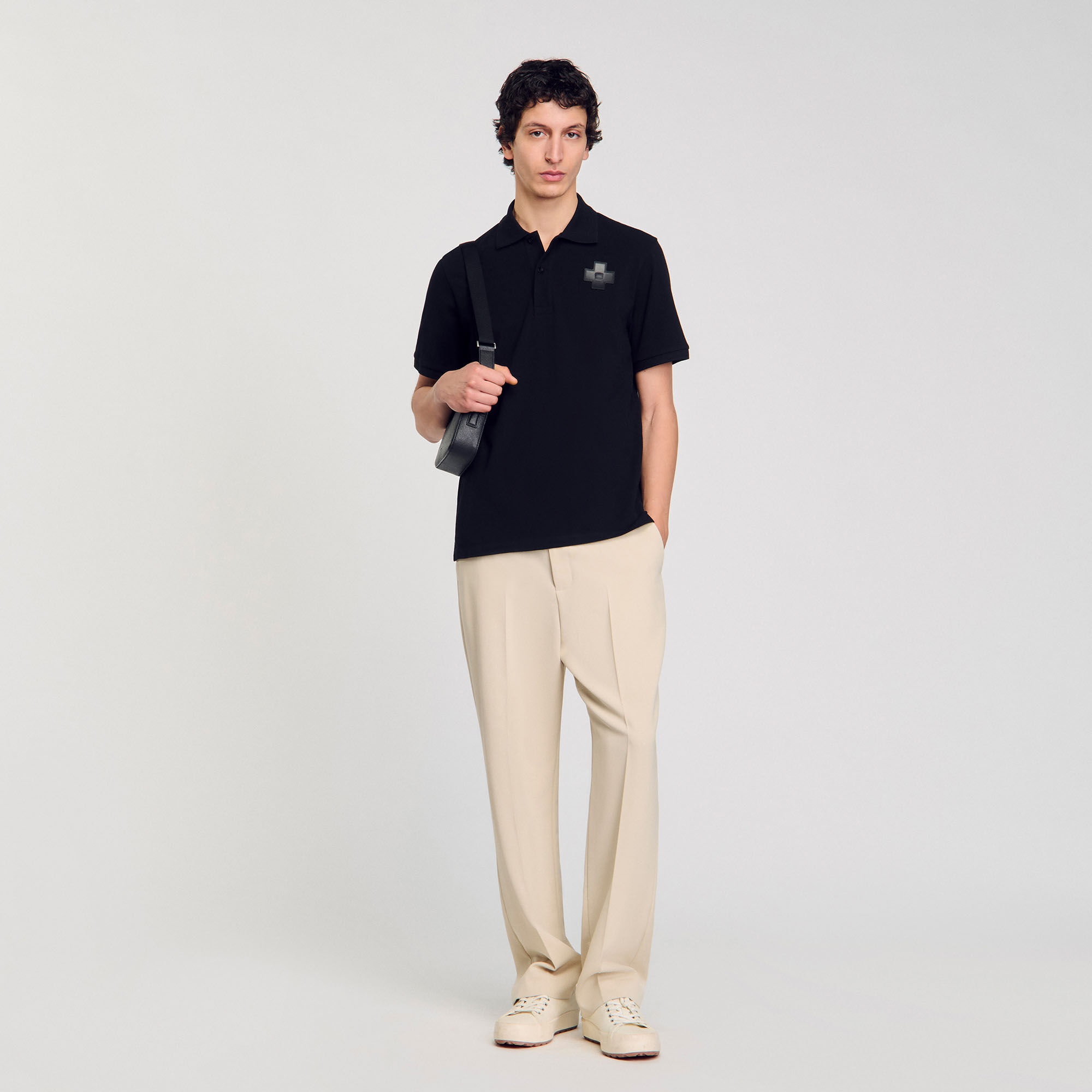 Cotton polo shirt