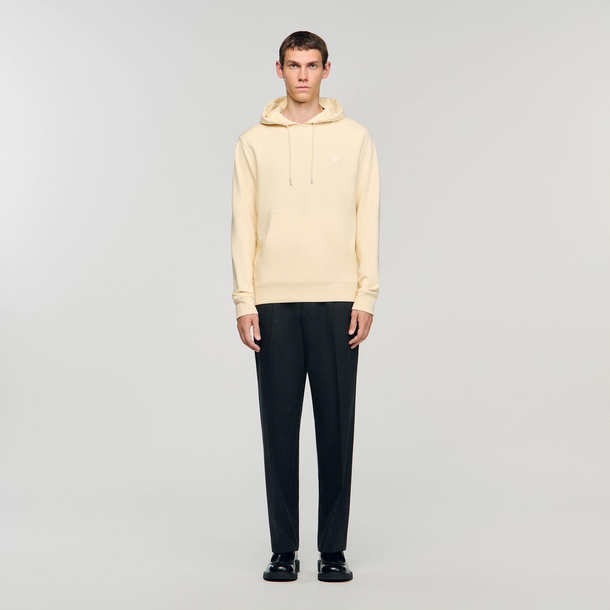 Heart patch sweatshirt