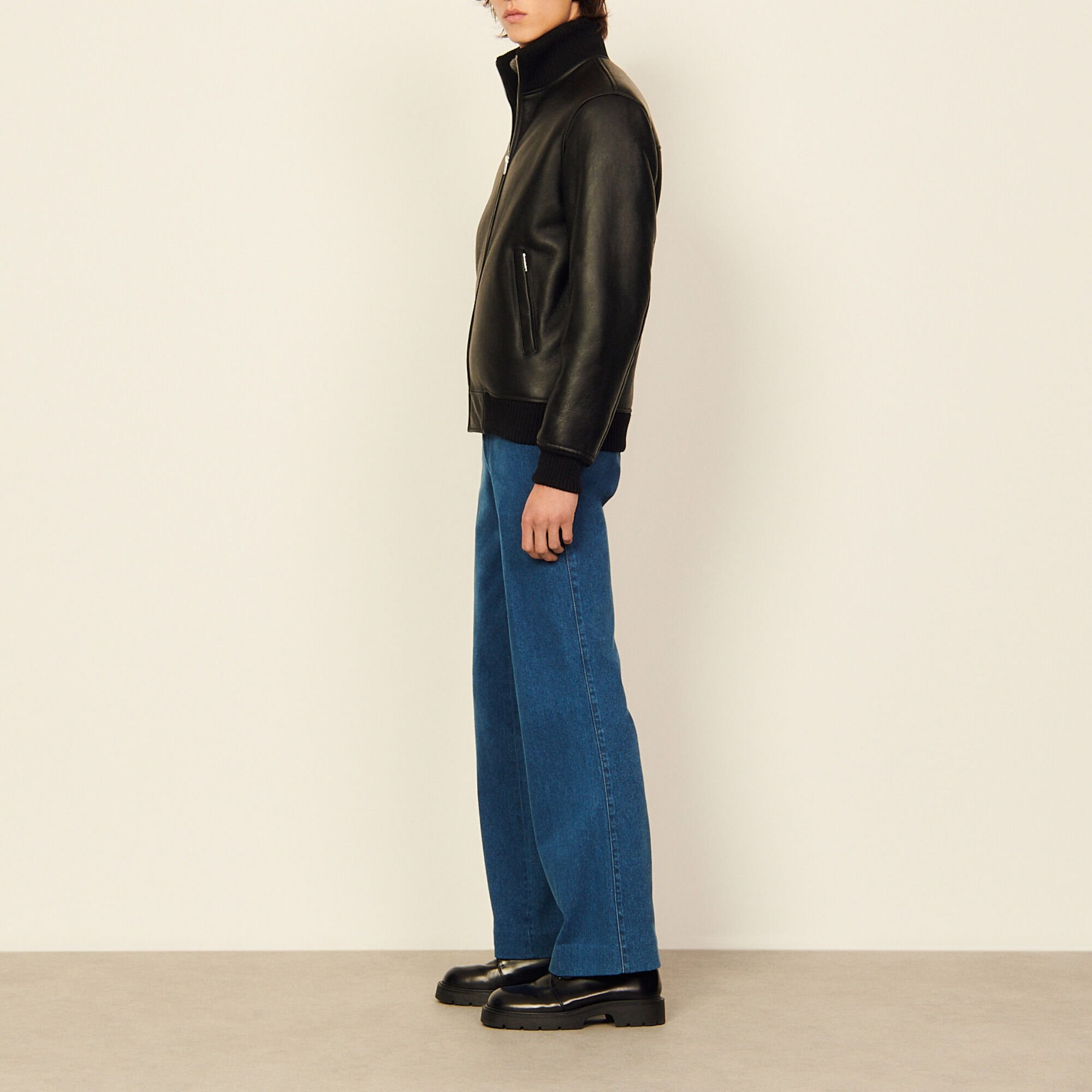 Sheepskin jacket