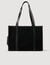 Soft suede shopping bag