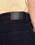 Organic cotton straight-leg jeans