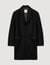 Wool and cashmere coat