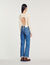 Backless knit sweater