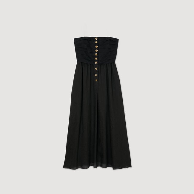 Long bustier dress