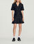 Tweed short-sleeved dress