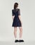 Short dress with Peter Pan collar