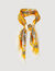 Printed silk twill scarf