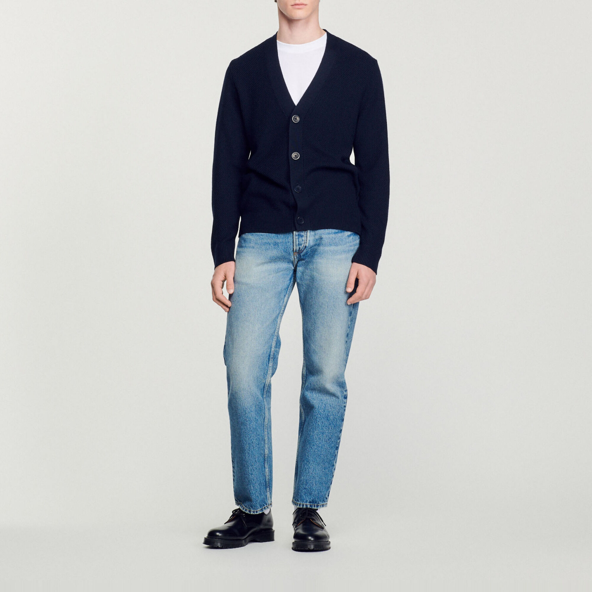 Wool cardigan