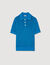 Knit polo shirt
