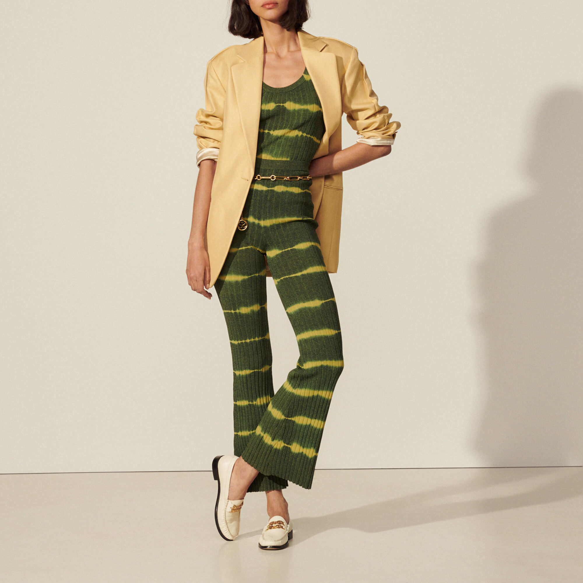 Knit trousers