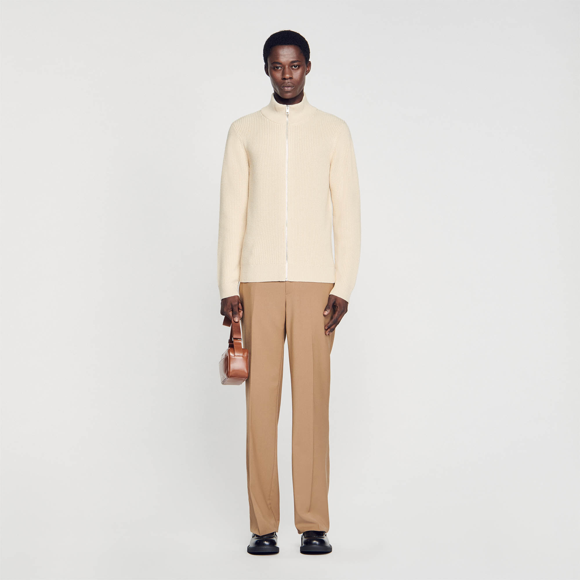 Cardigan zip up shop
