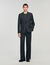 Wide wool suit jacket