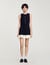 Two-tone tweed short dress