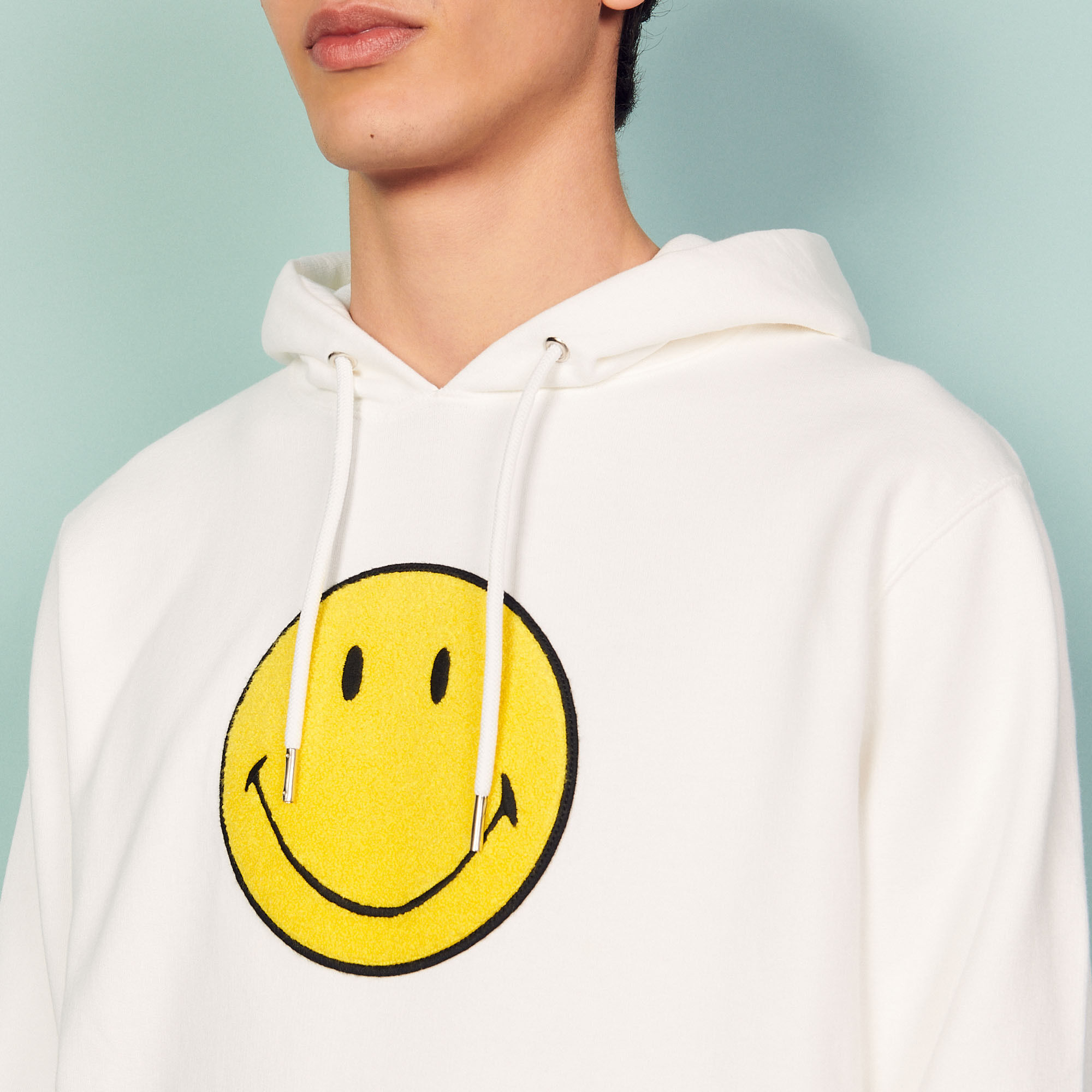Smiley® Hoodie with patch