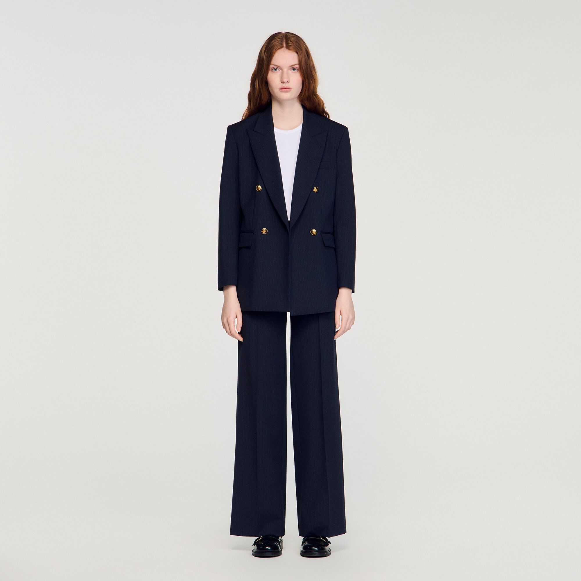 Pinstripe jacket