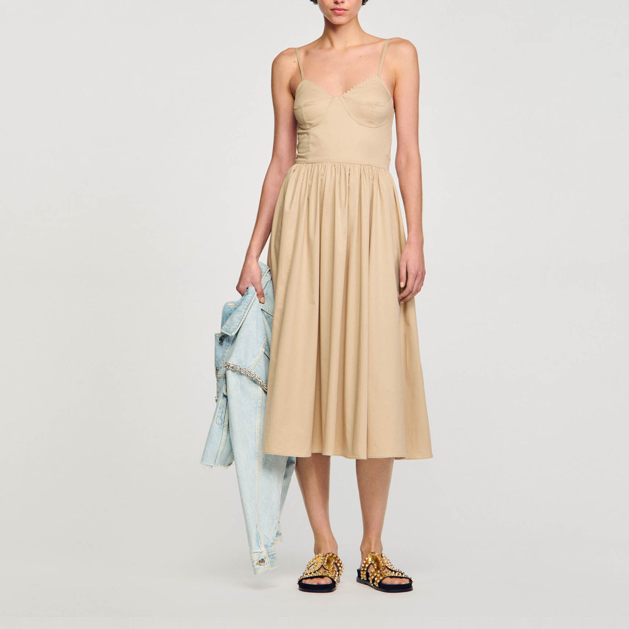 Robe bustier sandro new arrivals