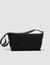 Split leather hobo bag