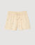 Hand-embroidered embellished shorts