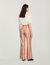 Wide-leg loose-fitting printed trousers