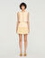 Short pleated skirt
