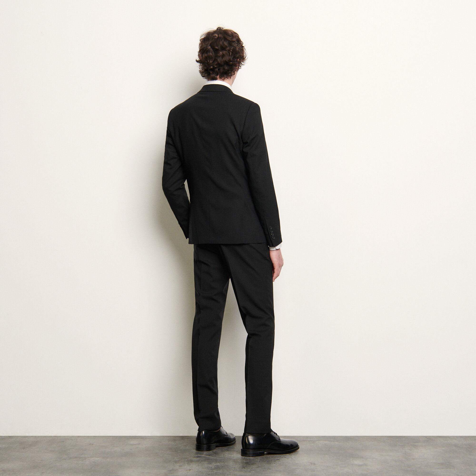Classic wool suit jacket