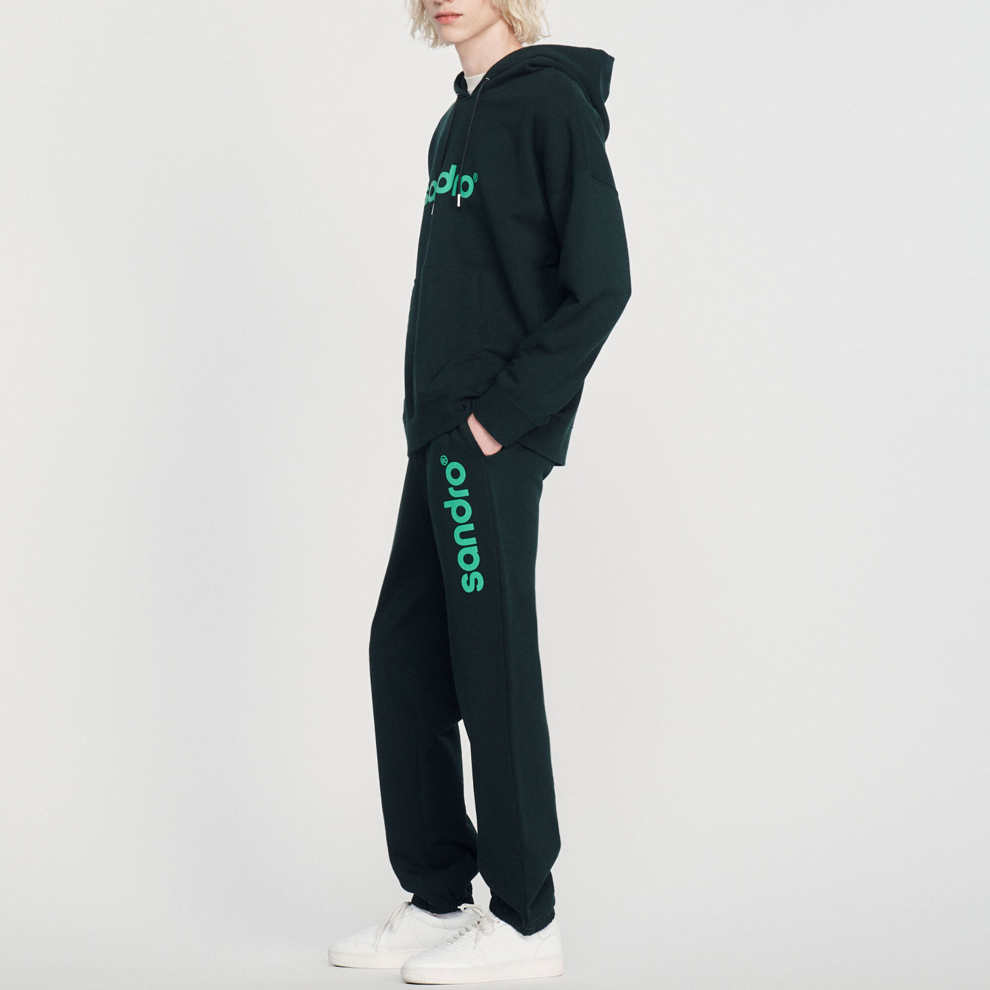 Oversized logo hoodie