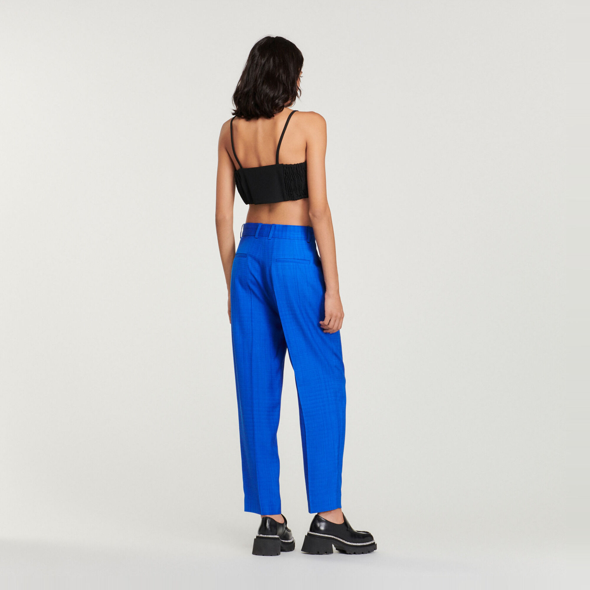 Straight-leg trousers