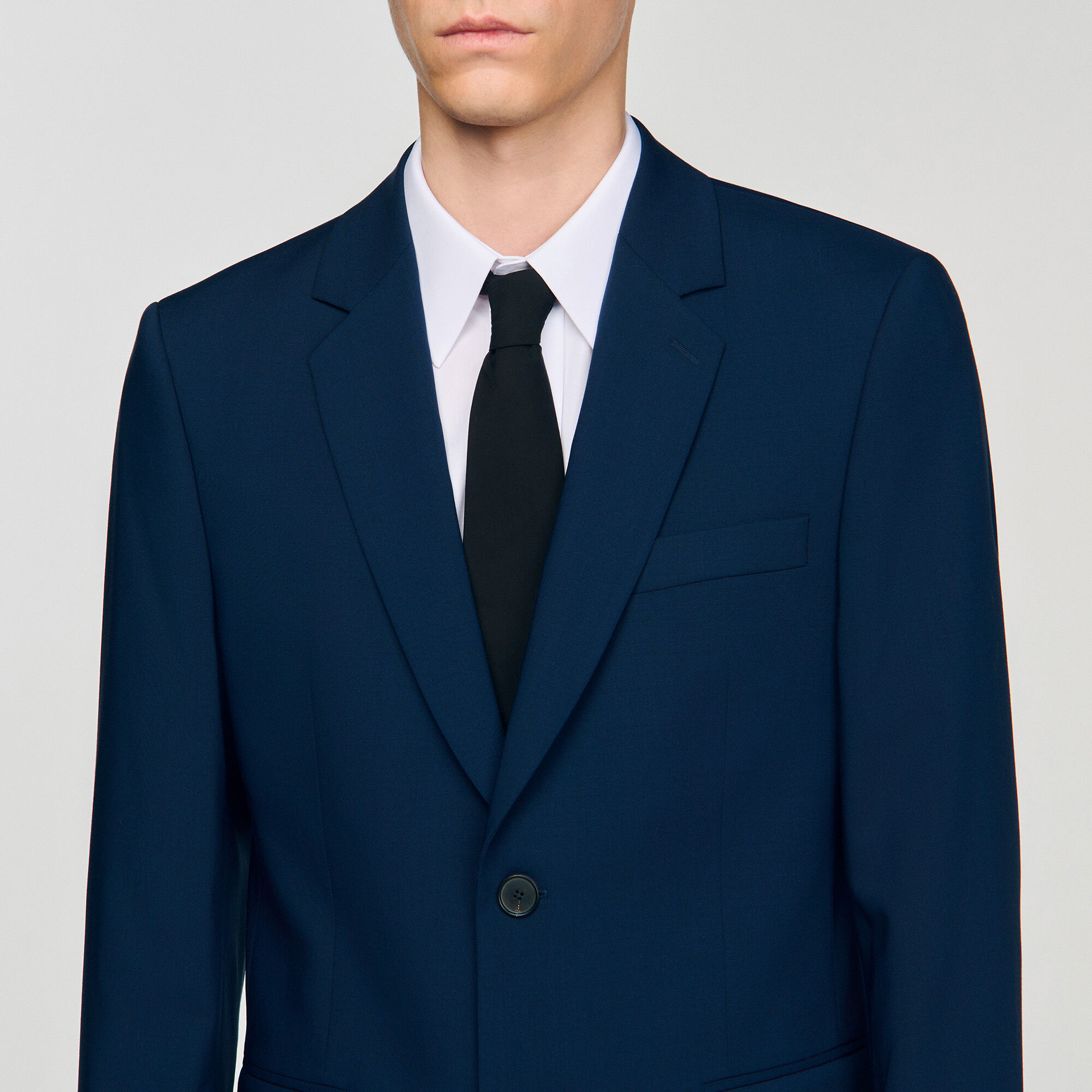 Wool suit jacket