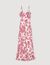 Floral print maxi dress