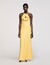 Ruffled maxi dress